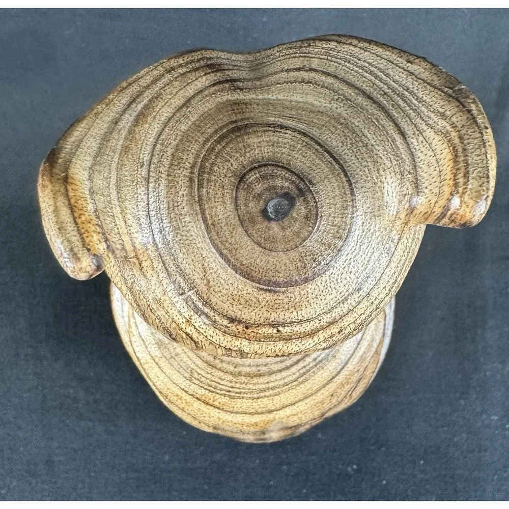 Hard Carved Light Weight Walnut 5